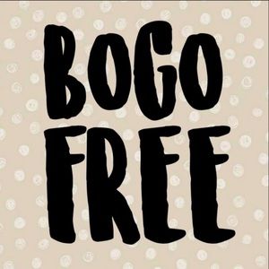 Buy one item get one free